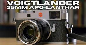 don’t sleep on Voigtlander lenses | 35mm f/2 APO-Lanthar