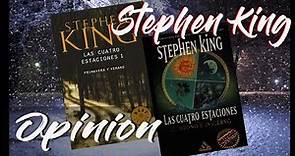 Opinión de LAS CUATRO ESTACIONES de STEPHEN KING |Estado Lector | Booktube Colombia