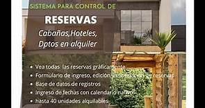 Reservas de Hotel 2.0 Planilla de reservas en Excel , reservar habitación