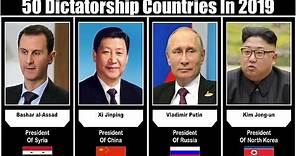 Dictatorship Countries And Their Leaders | Countries Ruled by Dictators | 2019