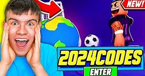 *NEW* ALL WORKING CODES FOR GOAL KICK SIMULATOR IN 2024! ROBLOX GOAL KICK SIMULATOR CODES