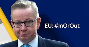 Michael Gove - 'EU: In Or Out?'