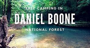 Freecamping in Daniel Boone National Forest!!