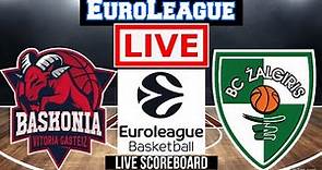 Live: Saski Baskonia Vs Žalgiris Kaunas | EuroLeague | Live Scoreboard | Play By Play