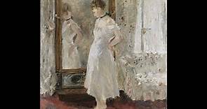 El espejo psiqué (1876) de Berthe Morisot | ARTENEA-Obras comentadas