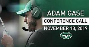 Adam Gase Conference Call (11/18) | New York Jets | NFL