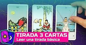 COMO LEER UNA TIRADA DE 3 CARTAS - CURSO DE TAROT RIDER