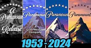 Evolution of Paramount logo | 1953-2024