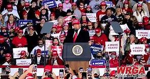 WRGA News Video Archive: Thousands Show up for 2020 Trump Rally at Rome Airport