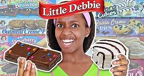 We Tried EVERY Little Debbie Snack | Onyx Family Bites