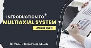 Introduction to multiaxial system | Five Axes/ Dimensions | DSM-IV TR | Psychology | Learning Studio