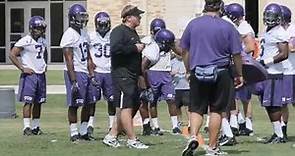 Gary Patterson: Unplugged at practice