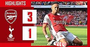 HIGHLIGHTS | Arsenal vs Tottenham Hotspur (3-1) | Smith Rowe, Aubameyang, Saka