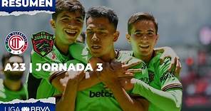 Resumen y Goles | Toluca vs FC Juárez | Liga BBVA MX | Apertura 2023 - Jornada 3