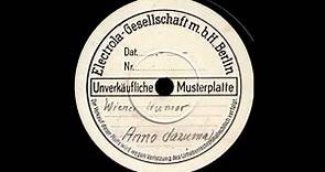 Anno dazumal / Oskar Karlweis mit Heinz Sandauer & Orchester