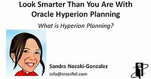 What is Hyperion Planning?