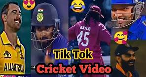 TIK TOK CRICKET VIDEO// IPL FUNNY VIDEO// VIRAT KOHLI// MS DHONI// ROHIT SHARMA//