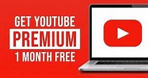How to Get YouTube Premium 1 Month Free Trial (2023)