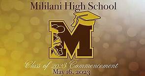 2023 Mililani High School Graduation