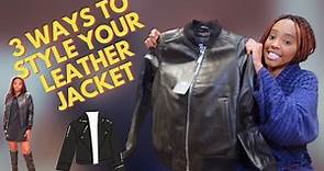 3 Simple Ways To Style Your Leather Jacket