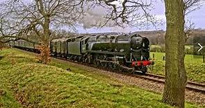 Bluebell Railway; 34059 'Sir Archibald Sinclair' 1.1.24.