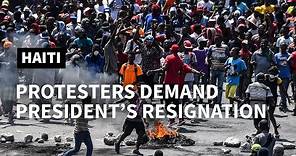 Haiti: Protesters take to the streets of the capital Port-au-Prince | AFP