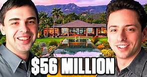 Larry Page And Sergey Brin Luxurious House And Biography | Luxurious Lifestyle 2022