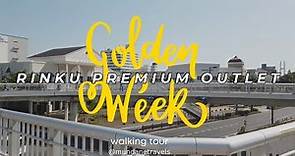 Rinku Premium Outlet Osaka | 4K Walking Tour During Golden Week | Japan Shopping Extravaganza