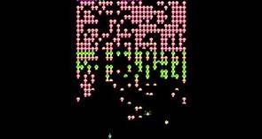 Centipede - Arcade version, 316,000 score. Atari 1980. Full gameplay. (MAME)