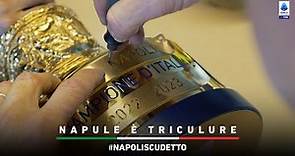 The engraving of Napoli’s trophy | #NapoliScudetto | Serie A 2022/23