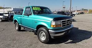 1994 Ford F 150 XLT FlareSide Regular Cab 4X4|In Depth Review|Walk Around Video
