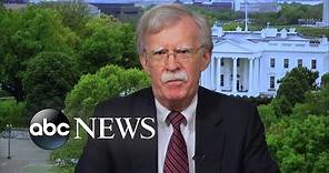 John Bolton responds to Trump, talks new book l ABC News