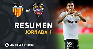 Highlights Valencia CF vs Levante UD (4-2)