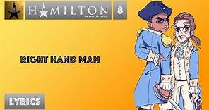 #8 Hamilton - Right Hand Man [[VIDEO LYRICS]]