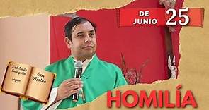 EVANGELIO DE HOY domingo 25 de junio del 2023 - Padre Arturo Cornejo