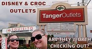 TANGER OUTLETS IN PIGEON FORGE, DINNER AT SQUISITOS, DISNEY AND CROC OUTLETS