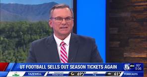 Tennessee Football season tickets sell out