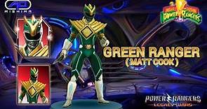 Matt Cook New Green Ranger with Character Card