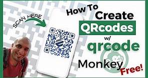 How to Create QR Codes with QR Code Monkey - FREE!
