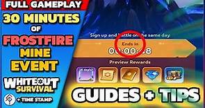 ❄️ Whiteout Survival - 🧊🔥 Frostfire Mine Complete Guides & Tips - [Gameplay + Time Stamps]