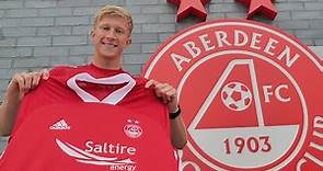 Ross McCrorie's first interview as a Dons player