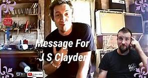Message For JS Clayden (Pitchshifter)