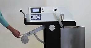 Perforámetro digital para cartón / Corrugated board Puncture Tester / ISO 3036 / TAPPI T803