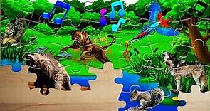 Puzzle For Kids Animals 🐅 (Rompecabezas de Animales Para Niños) Puzzles Infantiles