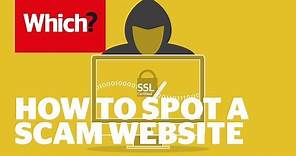 How to spot and avoid scam websites