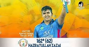 Hazratullah Zazai 162 Run Against Ireland | 2nd T20 |Afghanistan vs Ireland in India 2019