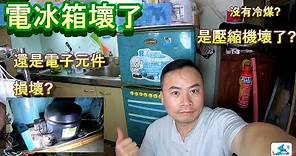 (家電DIY) 電冰箱維修 Refrigerator repair