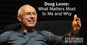 Doug Leone: What Matters Most to Me and Why