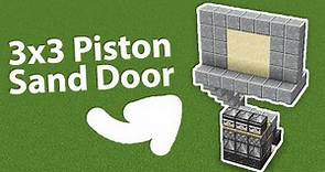 EASY 3x3 Piston Sand Door Tutorial