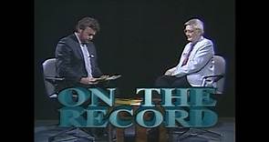 Budd Hopkins - On The Record - 1990